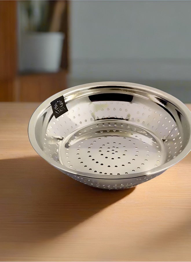 Nyra Kitchenware مصفاة نيرا للأواني المطبخية من الفولاذ المقاوم للصدأ - Image 1